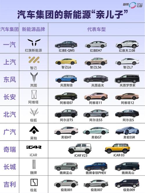 新能源车电动排名前十名,新能源电车品牌排行