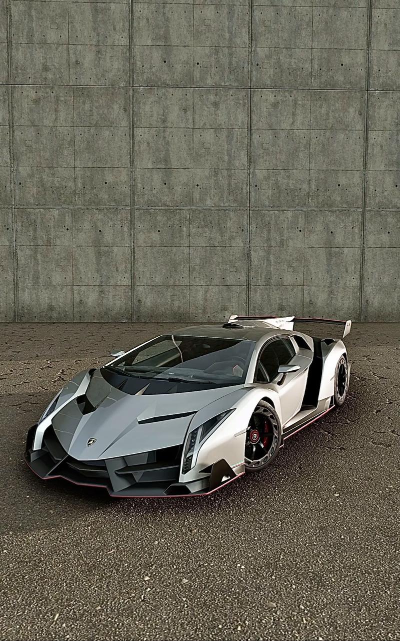 兰博基尼毒药图片高清,兰博基尼毒药侧面图