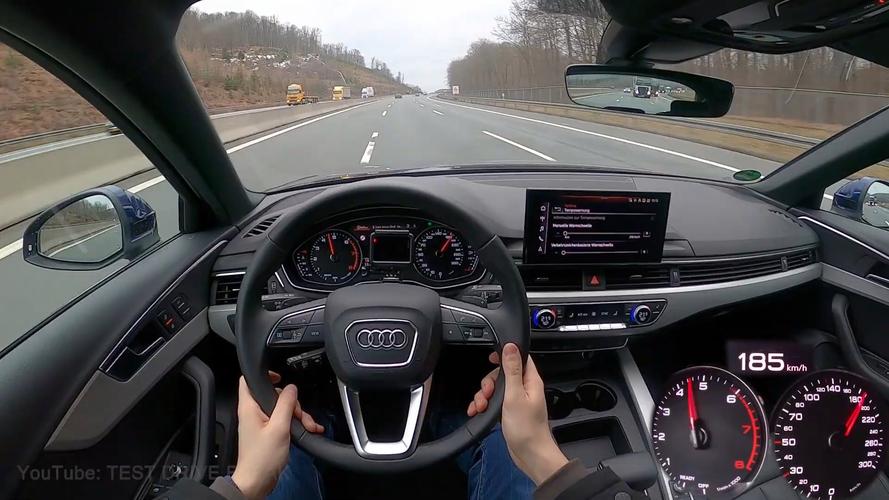 奥迪a4实拍 奥迪a4视频试驾2021